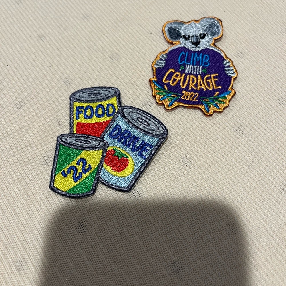Colorful Embroidered Patches Set 2022